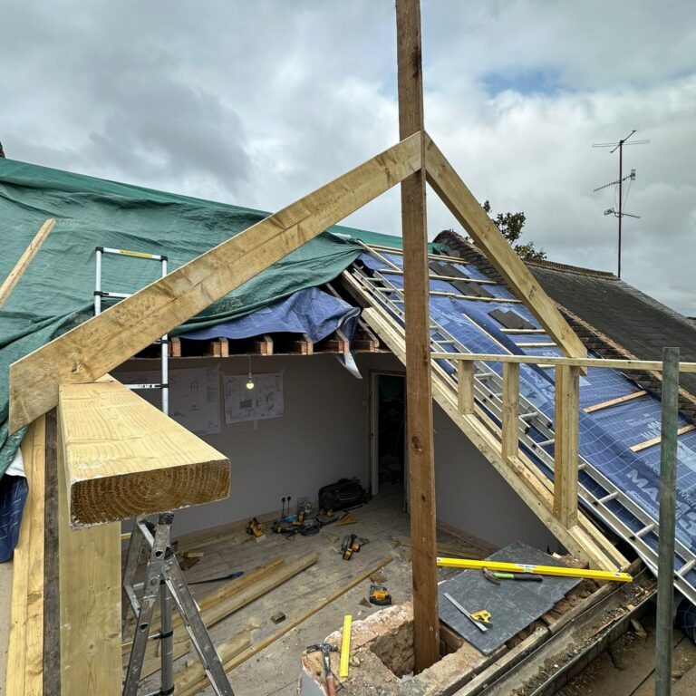 Initial dormer frame